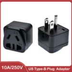 European to US plug adapter Type B