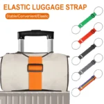 2/1Pcs Adjustable Elastic Luggage Strap