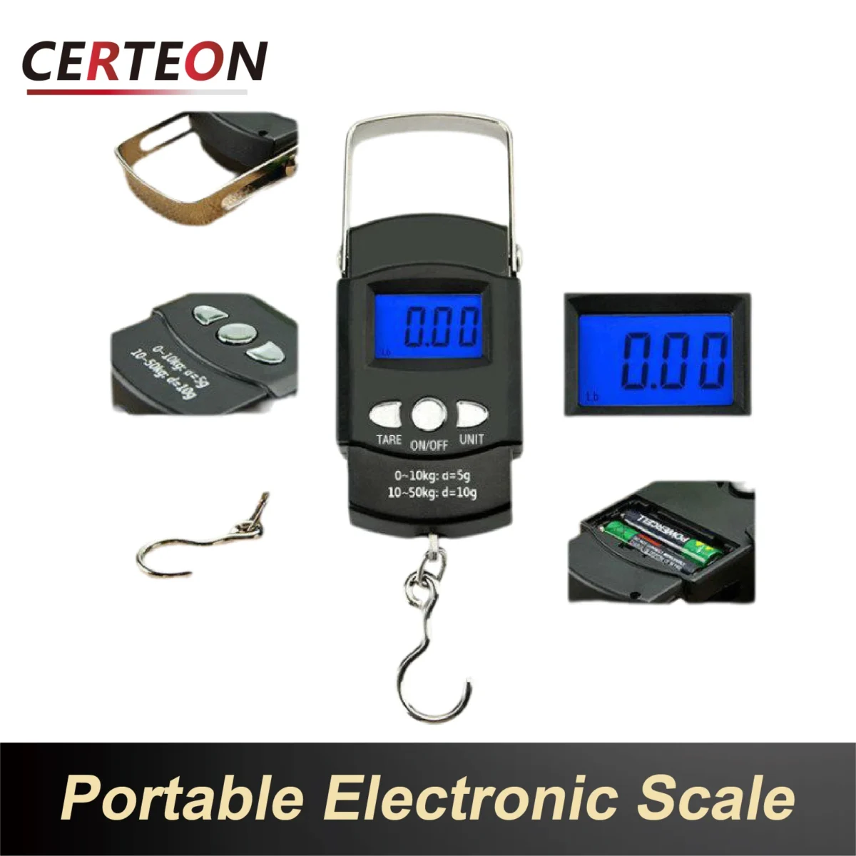 Digital Hanging Scale 50kg - Image 2